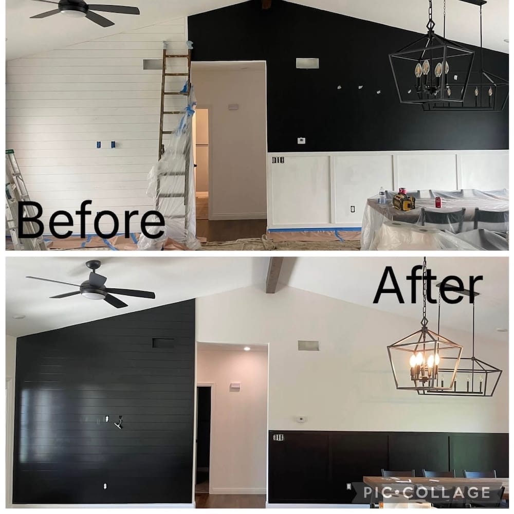 Black and White Living Room